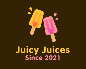Juicy Popsicle Dessert  logo