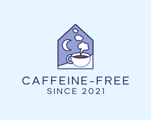 Night Coffee Drink logo design