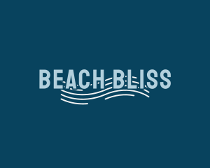 Sea Beach Resort logo design