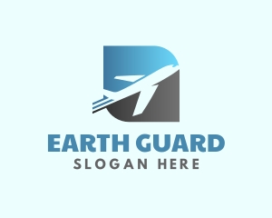 Plane Aeronautics Pilot Flight logo