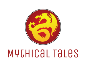 Mythology Golden Dragon logo