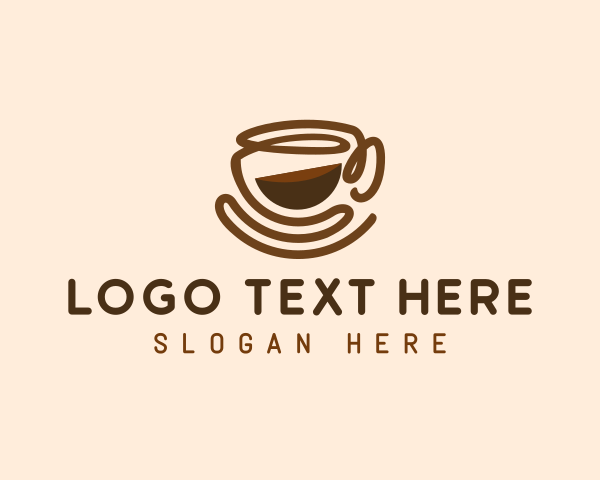 Caffeine logo example 2