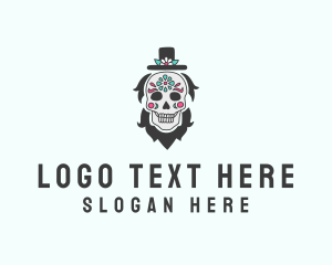 Hat Skull Man  logo