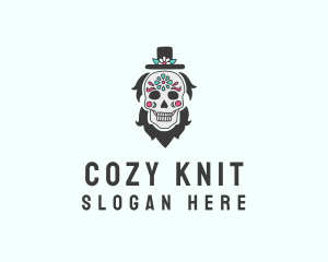 Hat Skull Man  logo design