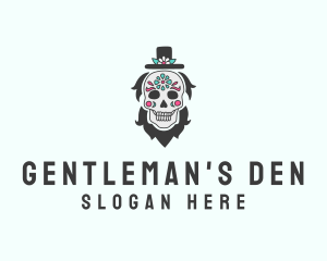 Hat Skull Man  logo design