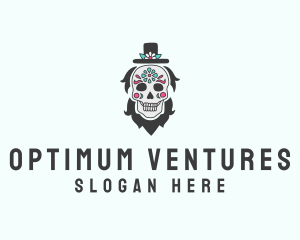 Hat Skull Man  logo design