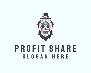 Hat Skull Man  logo design