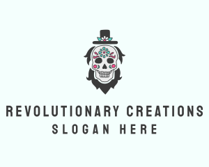 Hat Skull Man  logo design