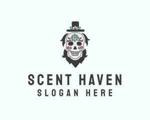 Hat Skull Man  logo design