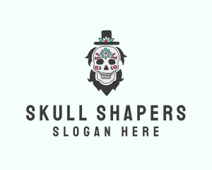 Hat Skull Man  logo design