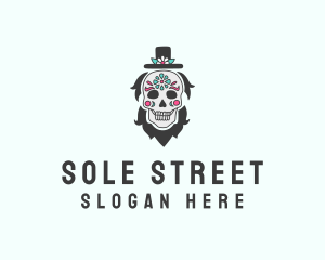 Hat Skull Man  logo design