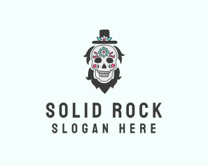 Hat Skull Man  logo design