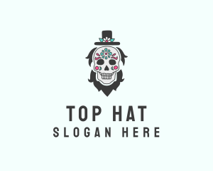 Hat Skull Man  logo design