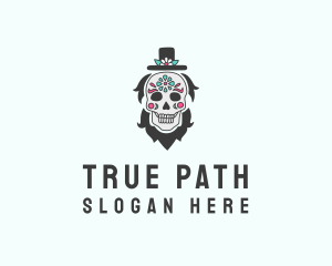 Hat Skull Man  logo design