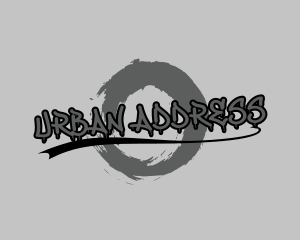 Urban Brush Wordmark logo design