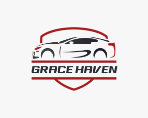 Automobile Car Racing Logo