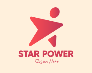 Gradient Celebrity Superstar logo design