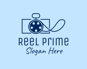 Camera Film Reel  logo design