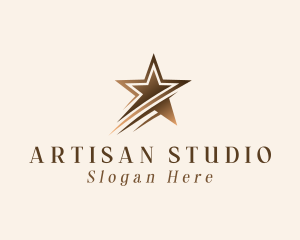 Shooting Star Entertainment Agency logo design