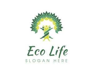 Eco Human Nature logo design