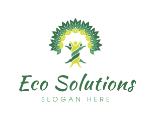 Eco Human Nature logo design