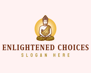 Yoga Buddhist Meditation logo