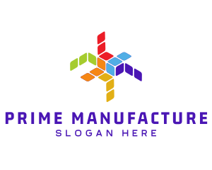 Box Printing Storage Logistics logo design