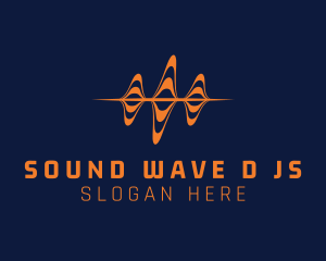 Frequency Wave Business logo design