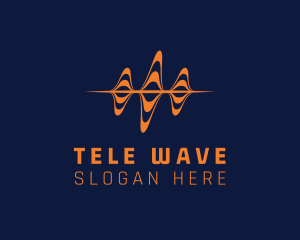 Frequency Wave Business logo design