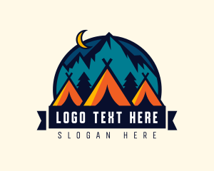 Mountain Tent Camping logo