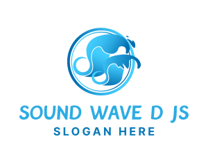 Blue Wave Surf logo design