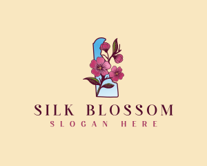 Delaware Flower Blossom logo design