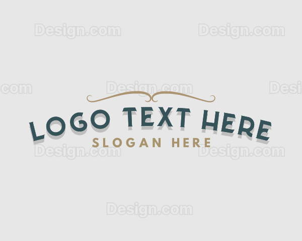 Rustic Hipster Business Logo