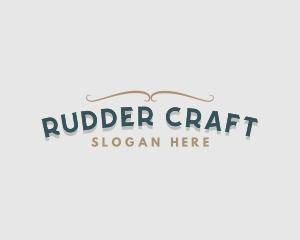 Rustic Hipster Business logo design