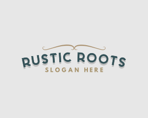 Rustic Hipster Business logo design