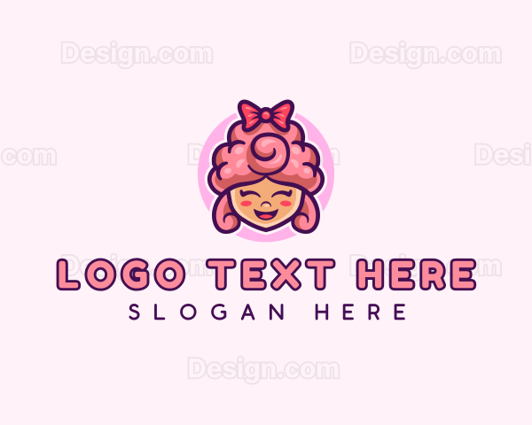 Sugar Cotton Candy Sweet Logo