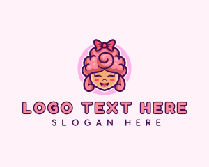 Sugar Cotton Candy Sweet Logo