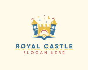 Kindergarten Castle Daycare logo design