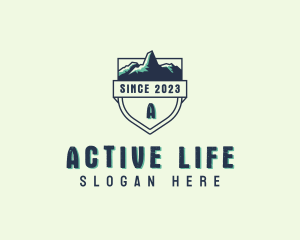 Outdoor Mountain Adventure   logo design