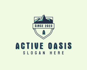 Outdoor Mountain Adventure   logo design