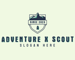 Outdoor Mountain Adventure   logo design