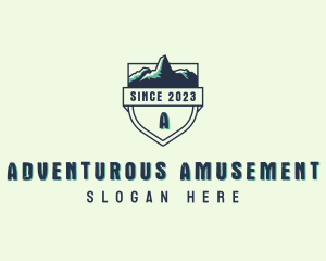 Outdoor Mountain Adventure   logo design