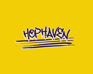 Hip Hop Mural Paint  logo design