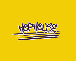 Hip Hop Mural Paint  logo design