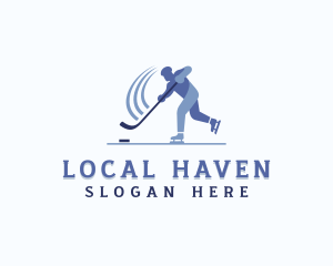 Ice Hockey Sports Tournament Logo