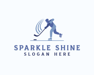 Ice Hockey Sports Tournament Logo