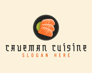 Sashimi Food Cuisine logo design