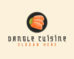 Sashimi Food Cuisine logo design