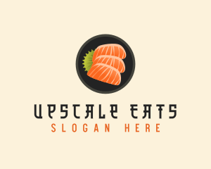 Sashimi Food Cuisine logo design