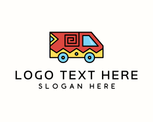 Ethnic Truck Vehicle logo